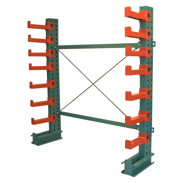 CSRL734 - CANTILEVER RACKING : starter, 36" W or 72" W x 21" D x 84" H, 2000 lbs capacity per level