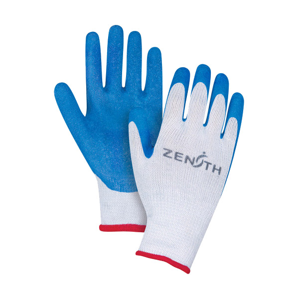 CSSAL257 - GLOVES LATEX NATURAL RUBBER XL : x-large (10), latex coating, unlined