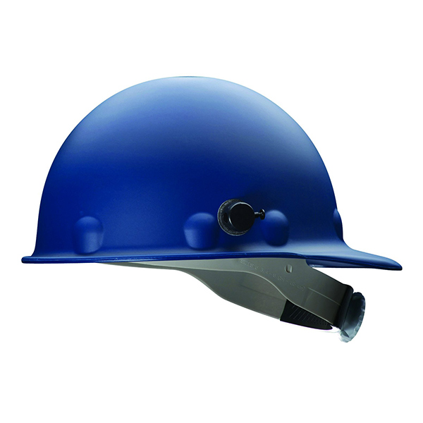 CSSAM406 - HARD HAT SUPEREIGHT ROUGHNECK : Blue, ratchet suspension, heat resistant to 370°F