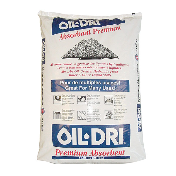 CSSAR328 - ABSORBENT OIL DRY PREMIUM : 25 lb. bag, non-toxic