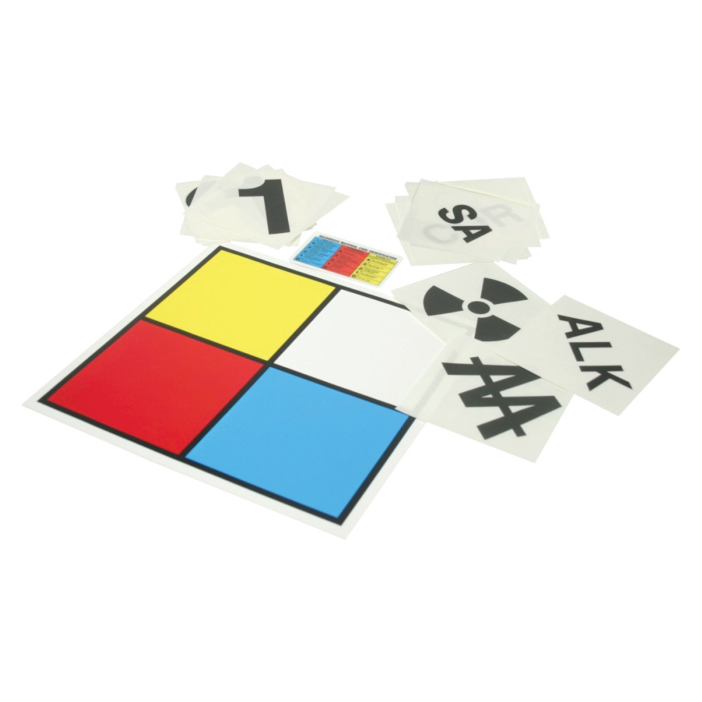 CSSAX291 - PLACARD BLANK & PLACARD KIT : pressure sensitive vinyl, blank