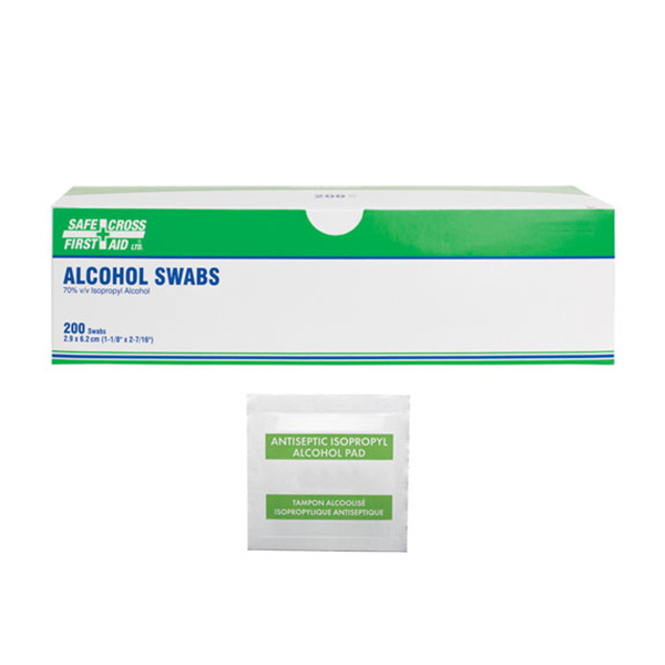 CSSAY431 - SWABS ALCOHOL ANTISEPTIC : 200 towelettes/box