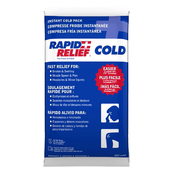 CSSAY518 - COLD PACK INSTANT : 9" x 6", cold, single use