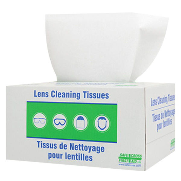 CSSAY643 - TISSUE LENS CLEANING 5" X 8" : 5" x 8" sheets, 300 tissues/box
