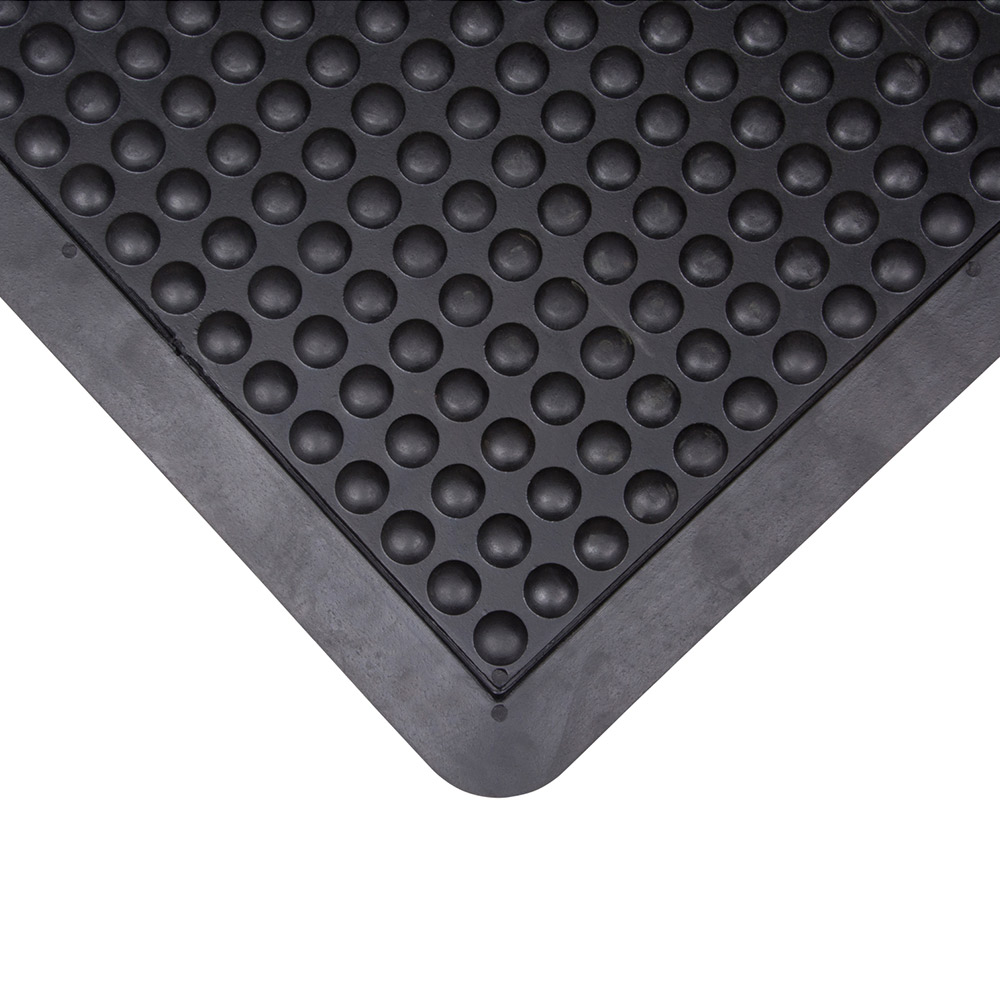 CSSDL859 - MAT ANTI-FATIGUE : 3' x 4' x 1/2", black, rubber