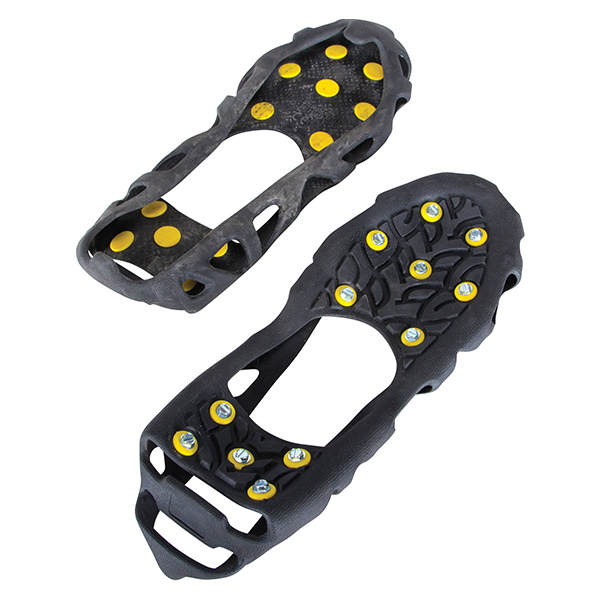 CSSDN08 - ICE CLEATS ANTI SLIP STUD Steel : non-slip, 12 spikes, steel, stud