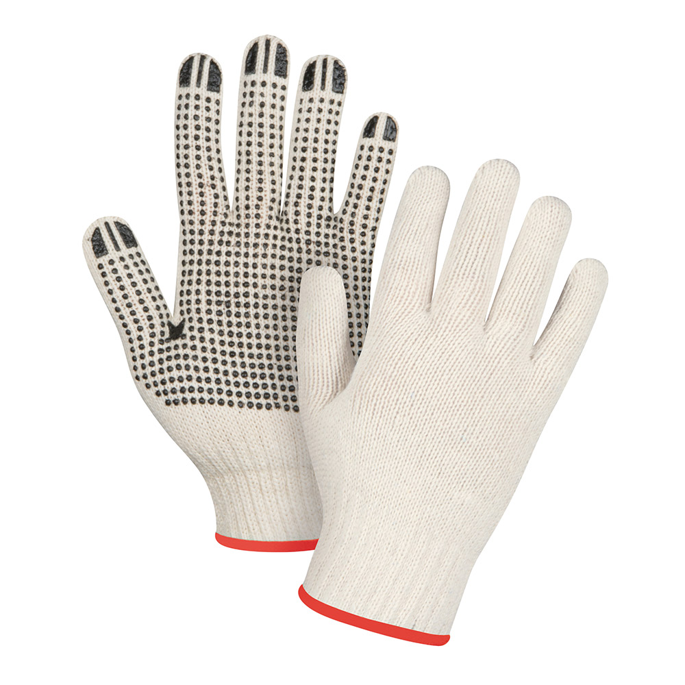 CSSDS944 - GLOVES SMALL POLY/COTTON : small, poly/cotton, natural colour