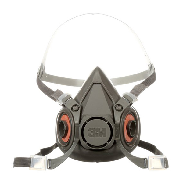 CSSE888 - RESPIRATOR LG. HALF FACEMASK : large, thermoplastic facepiece