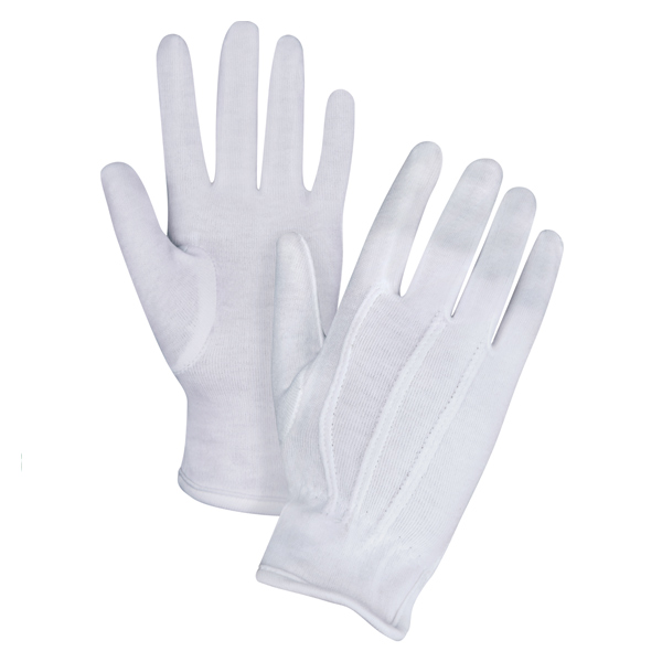 CSSEE796 - GLOVES PARADE/WAITERS XL : x-large, white, cotton