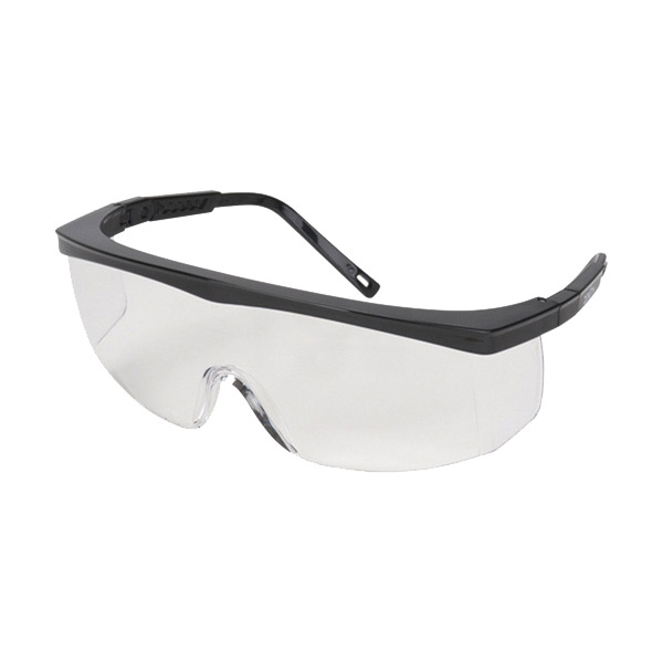 CSSEH642 - GLASSES SAFETY Z100 SERIES : clear, anti-scratch, black frame