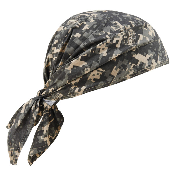 CSSEI649 - COOLING TRIANGLE HAT : green camo, PVA material