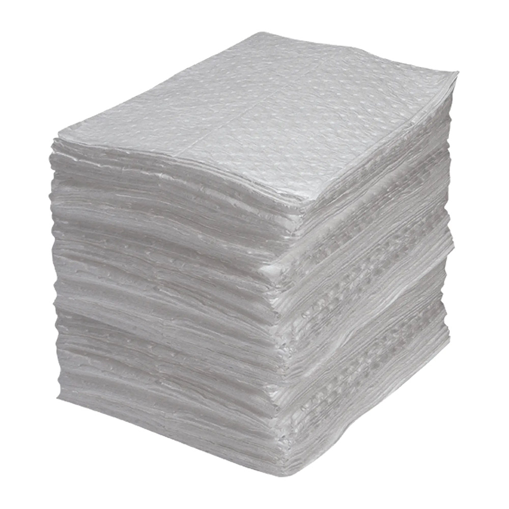CSSEI956 - SORBENT PADS : 40 gal. absorbency/package, 100/package, 15" x 17", oil only spill type