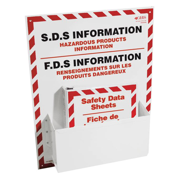 CSSEJ592 - MSDS CENTER SINGLE 18" X 24" : 18 x 24, english/french