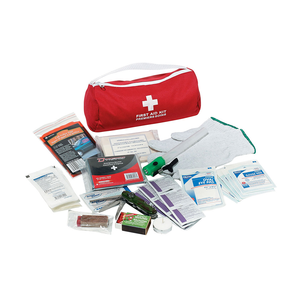 CSSGA770 - FIRST AID KIT CAR NYLON BAG : nylon bag, class 1, first aid and emergency rescue supplies
