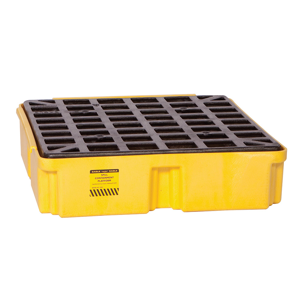 CSSGJ275 - SPILL PLATFORM 26" X 26.25 X 6.5 : 26" x 26.25" x 6.5, 15 US gal spill capacity, 1 drum