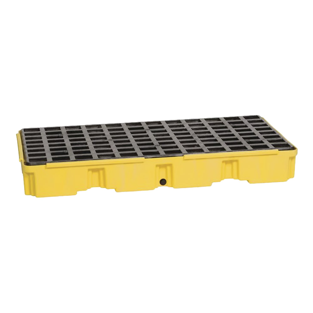 CSSGJ281 - SPILL PLATFORM 51.5" X 26.25 X 6.5 : 51.5" x 26.25" x 6.5, 30 US gal spill capacity, 2 drum