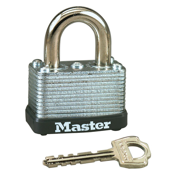 CSSGL311 - PADLOCK 1 1/2" ECONOMY WARDED : 1/4" shackle diameter, medium security, keyed different