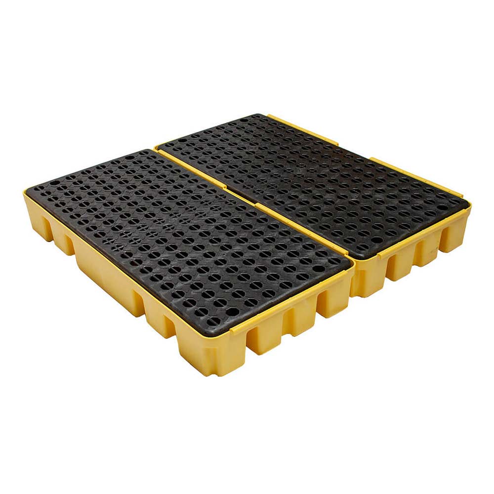 CSSGX546 - PALLET SPILL 4 DRUM : 49" x 48" x 6.5", 51 gal. spill capacity, 6000 lbs. capacity