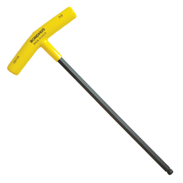 CSTX408 - HEX KEYS T-HANDLE : 1/8" tip, T handle