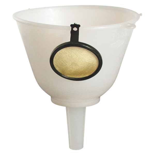 CSYC564 - FUNNEL POLYETHYLENE 5" DIA. : 5" diameter, screen filter included