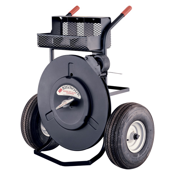 DT-1-10RW - DISPENSER STRAP STEEL HD OUTDOOR : for 5/8" - 1-1/4" strapping