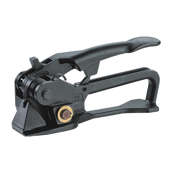 EP-1610 - TENSIONER STEEL  1/2" - 3/4" PUSH : 3/8" - 3/4" wide strap, 0.015"-0.025" thick strap, feedwheel