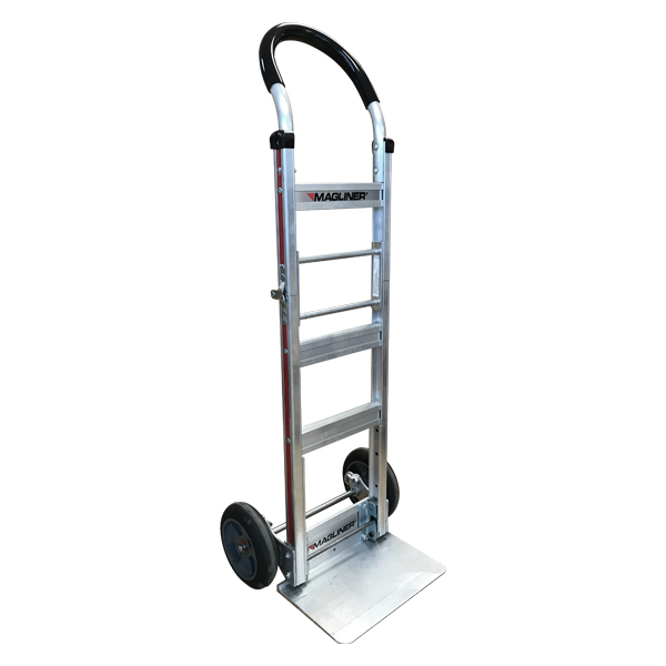 FTA19E1AL - HAND TRUCK ALUM. LOOP FOLDING HANDLE : folding, 8" wheels