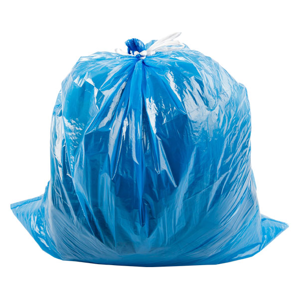 G35502 - GARBAGE BAGS 35" X 50" BLUE : 35" x 50", Blue, 2X Strong