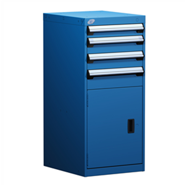 L3ABD-4015 - CABINET DRAWER ROUSSEAU : 18"W x 21"D x 40"H, 4 drawers, 1 door