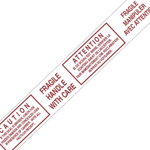 PTDIFSLBK - PTD TAPE "IF THIS SEAL IS BROKEN" : 48 mm x 66 m, pre-printed