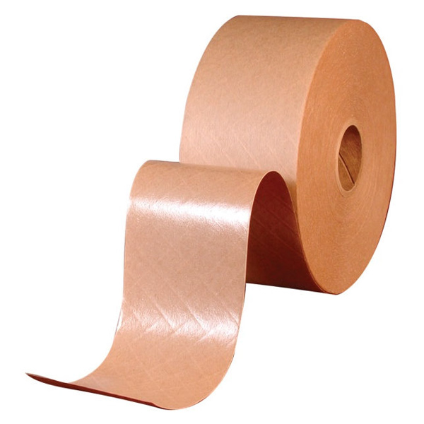 PTK2664 - GUM KRAFT TAPE 72MM X 3400' : 3" x 3400', 9.8 mil, water-activated