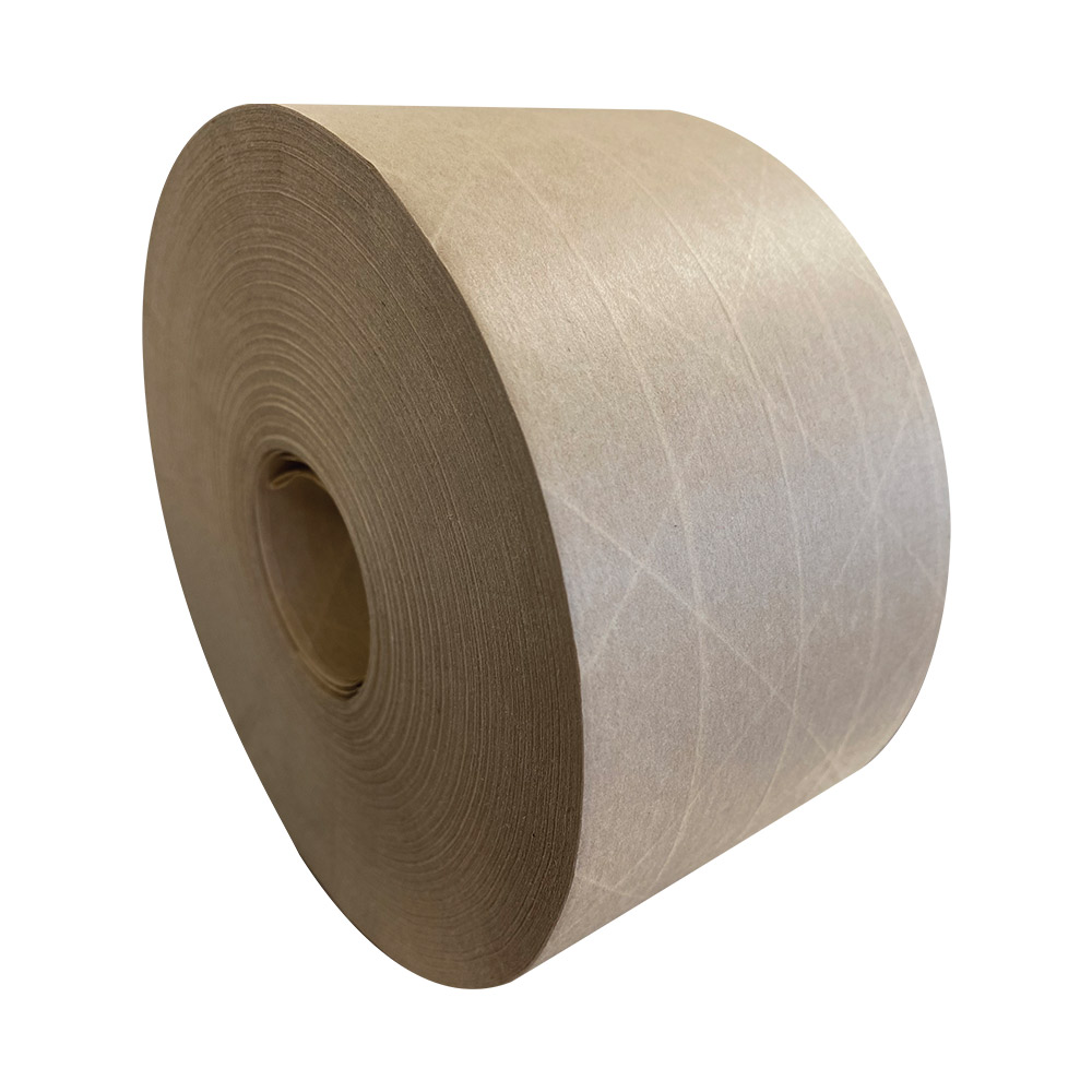 PTK9222 - GUM KRAFT TAPE 70MM X 100M REINFORCED : 70 mm x 100 m, reinforced, recyclable