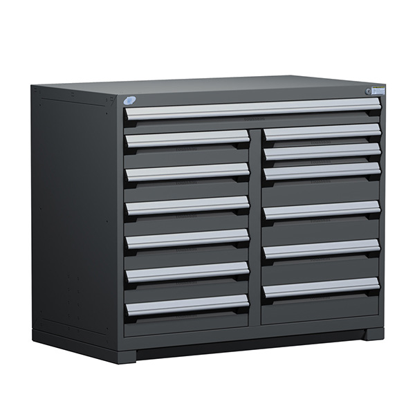 R5EHE-3811 - CABINET DRAWER ROUSSEAU : 48"W x 24"D x 40"H, 13 drawers