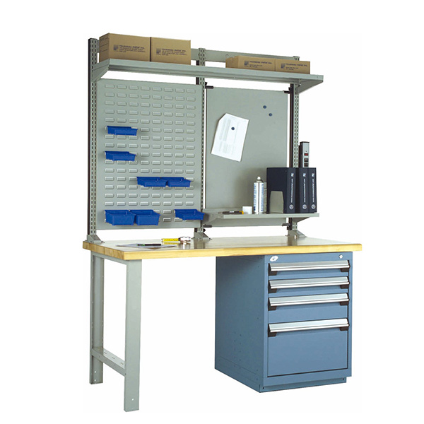 R5WH5-2003 - WORKBENCH ASSEMBLY WOOD TOP : 60"W x 30"D x 82"H, 4 drawers