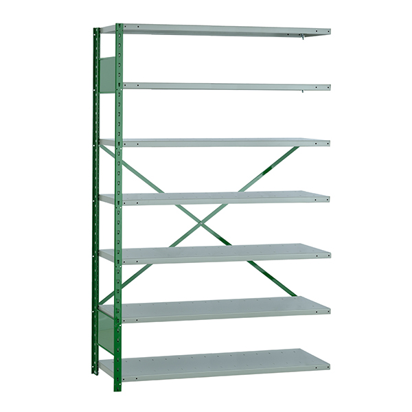 SRB1044 - SHELVING UNIT OPEN ADD ON : 48"W x 18"D x 75"H, 7 shelves