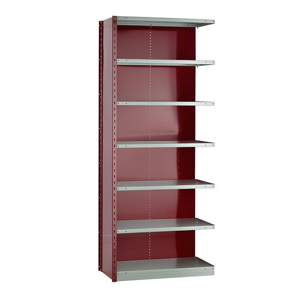 SRB2018 - SHELVING UNIT CLOSED : 36"W x 24"D x 87"H, 7 shelves