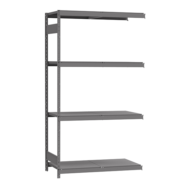 SRB5026S - MINIRACKING UNIT ADD ON : 48"W x 24"D x 87"H, 4 level, 8 steel decks