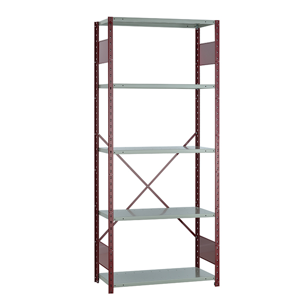 SRD1005 - SHELVING UNIT ROUSSEAU : 36"W x 18"D x 87"H, 5 shelves, Spider® Shelving