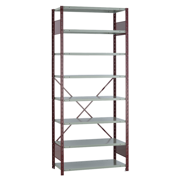 SRD1024 - SHELVING UNIT STARTER : 36"W x 24"D x 87"H, 8 shelves, Spider® Shelving