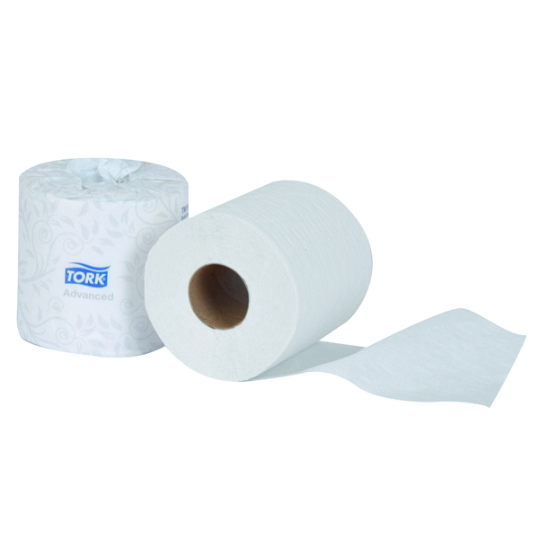 TOILTIS - TOILET TISSUE 2P 48x500/CS : 2 ply, white, 48 rolls/case