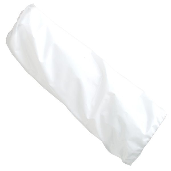 W19SL - SLEEVES ENDEAVOR WHITE 18"L : white, 18" length, 5.5 mil, 100% virgin polyurethane